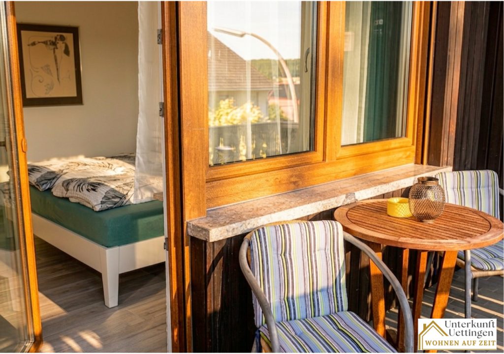 Balkon mit Aussicht