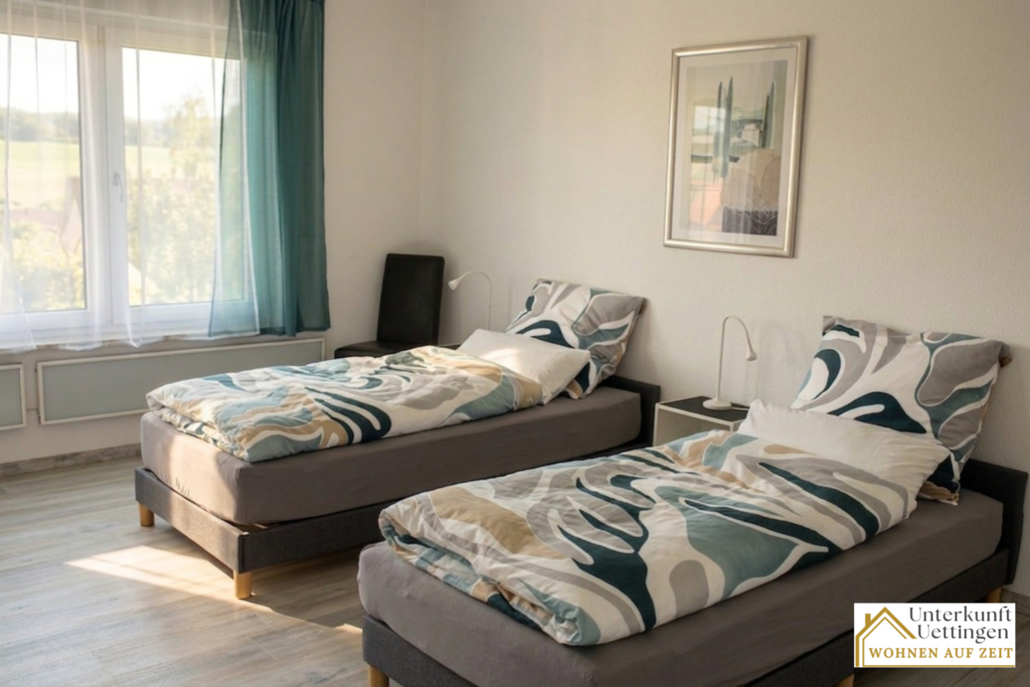 Zweibettzimmer Balkon